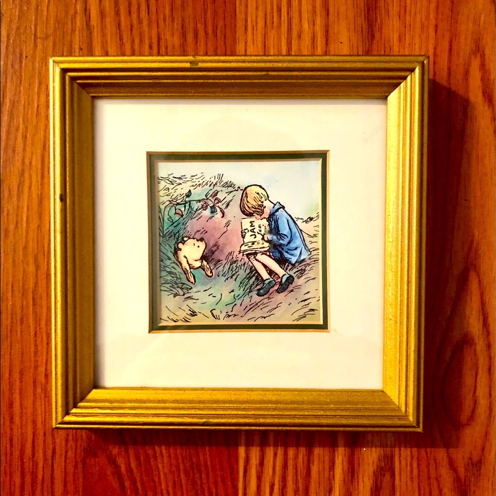 Vintage Winnie the Pooh Collectable Art
